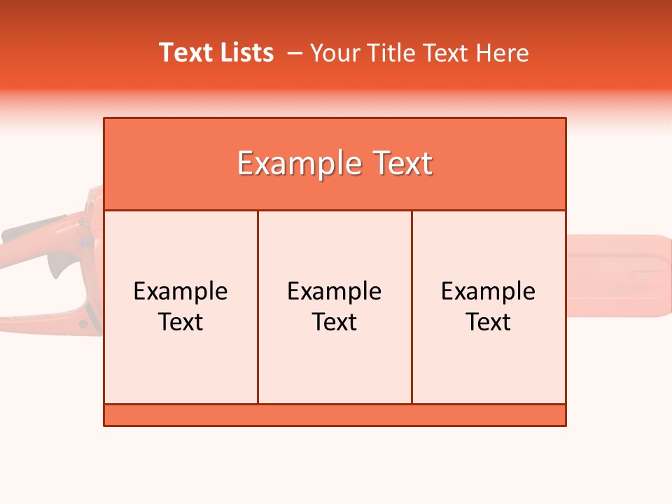 Forest Power Saw Man PowerPoint Template