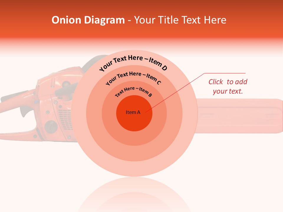 Forest Power Saw Man PowerPoint Template