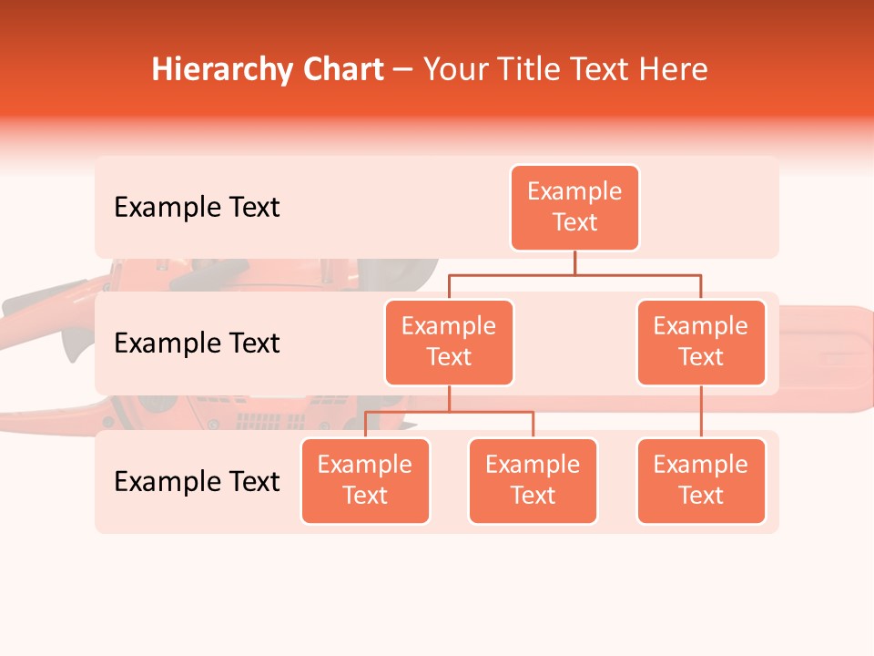 Forest Power Saw Man PowerPoint Template