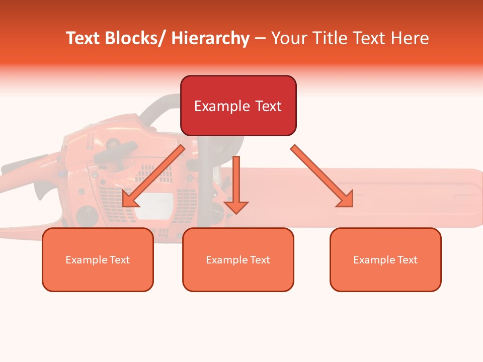 Forest Power Saw Man PowerPoint Template