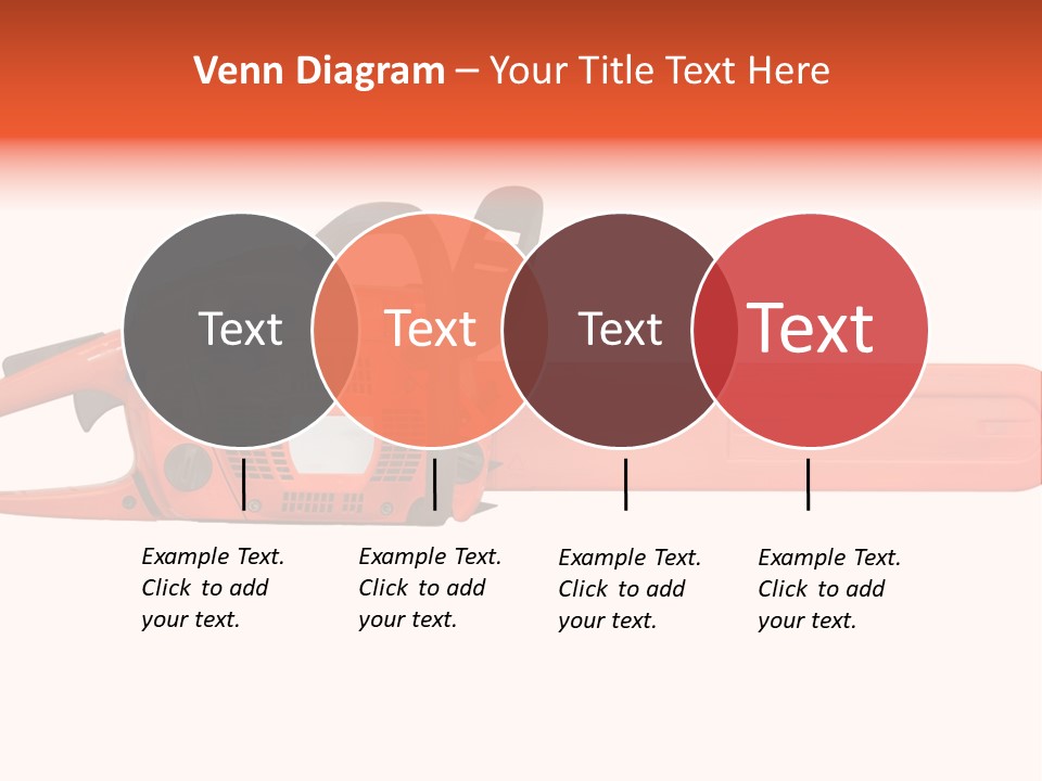Forest Power Saw Man PowerPoint Template