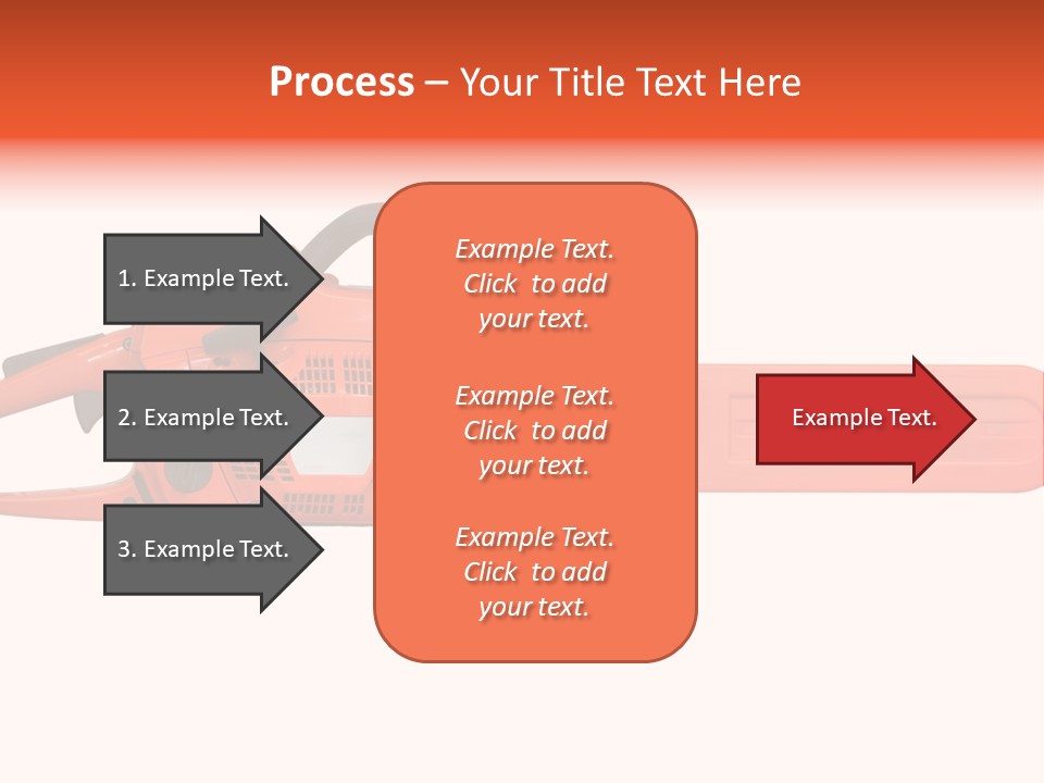Forest Power Saw Man PowerPoint Template