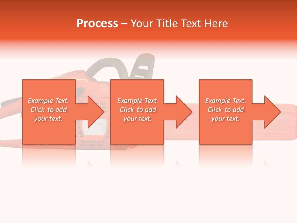 Forest Power Saw Man PowerPoint Template