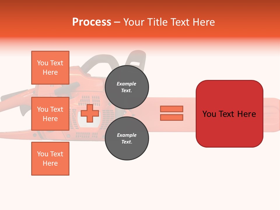 Forest Power Saw Man PowerPoint Template