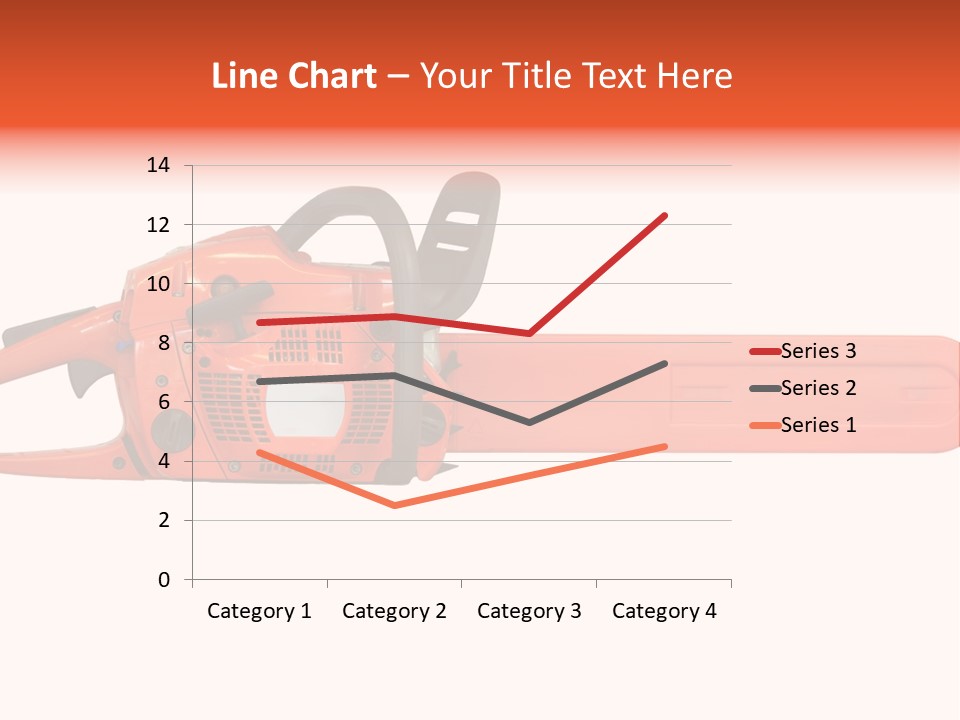 Forest Power Saw Man PowerPoint Template