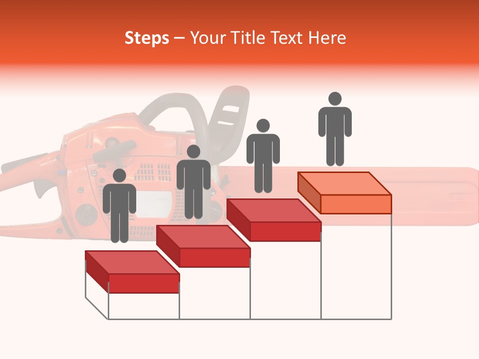 Forest Power Saw Man PowerPoint Template