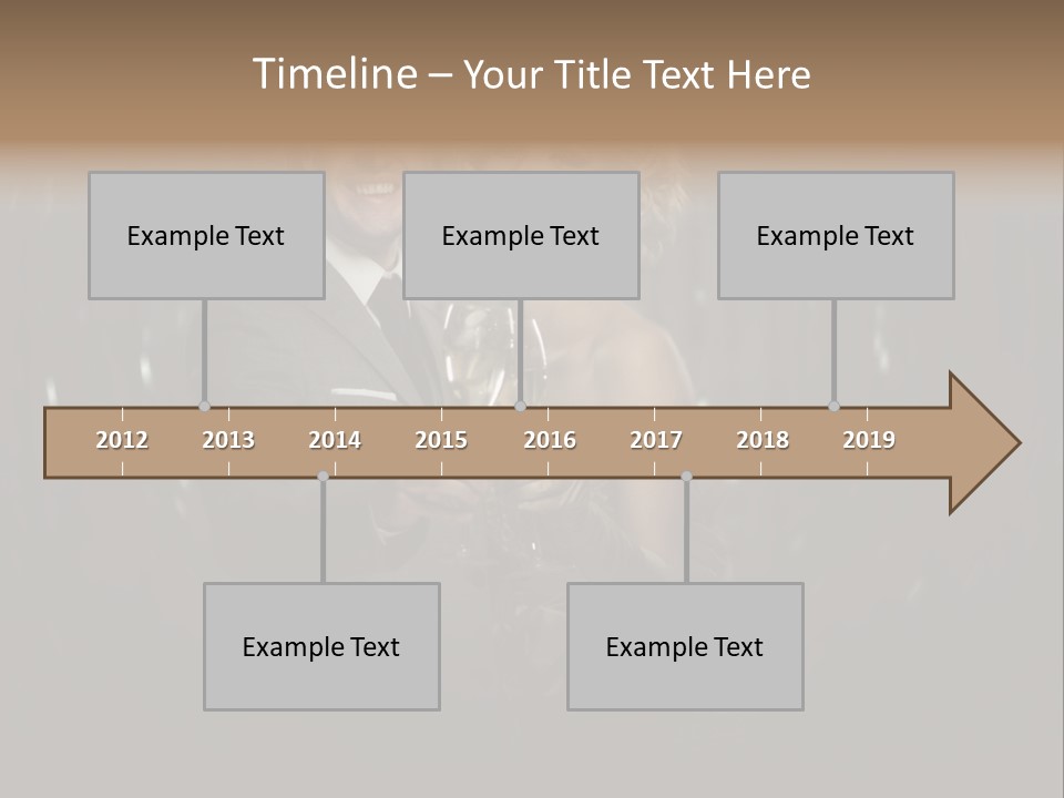 Handsome Luxury Retro PowerPoint Template