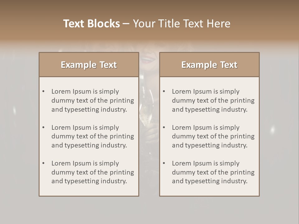 Handsome Luxury Retro PowerPoint Template