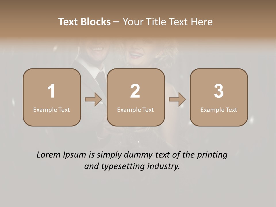 Handsome Luxury Retro PowerPoint Template