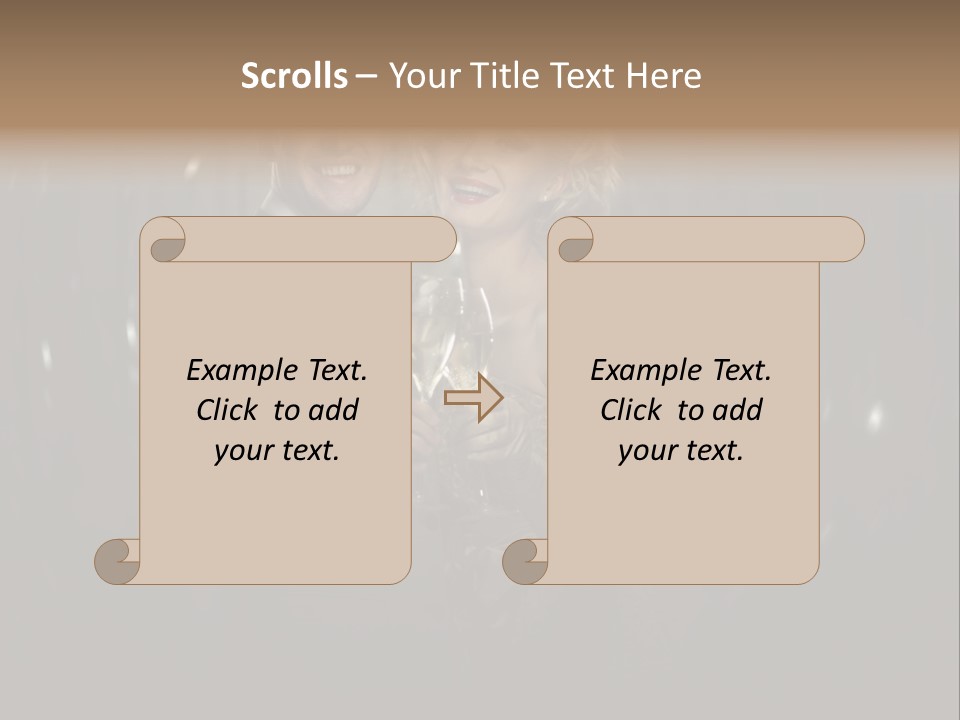 Handsome Luxury Retro PowerPoint Template