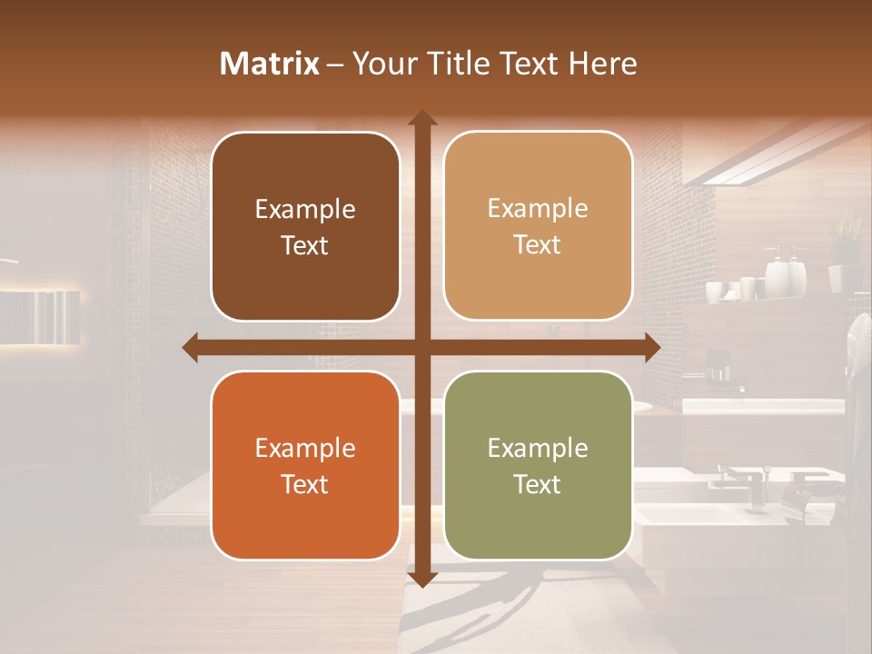 Tiled Floor Soul PowerPoint Template