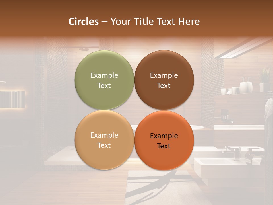 Tiled Floor Soul PowerPoint Template