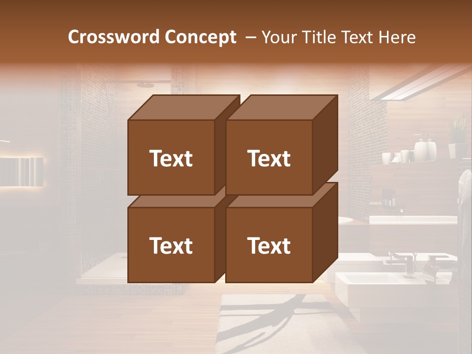 Tiled Floor Soul PowerPoint Template