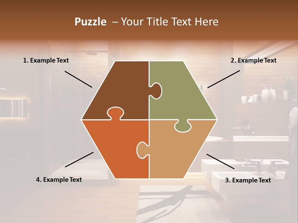 Tiled Floor Soul PowerPoint Template