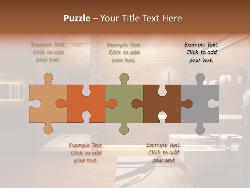 Tiled Floor Soul PowerPoint Template