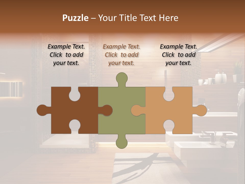 Tiled Floor Soul PowerPoint Template