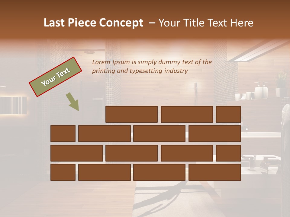 Tiled Floor Soul PowerPoint Template
