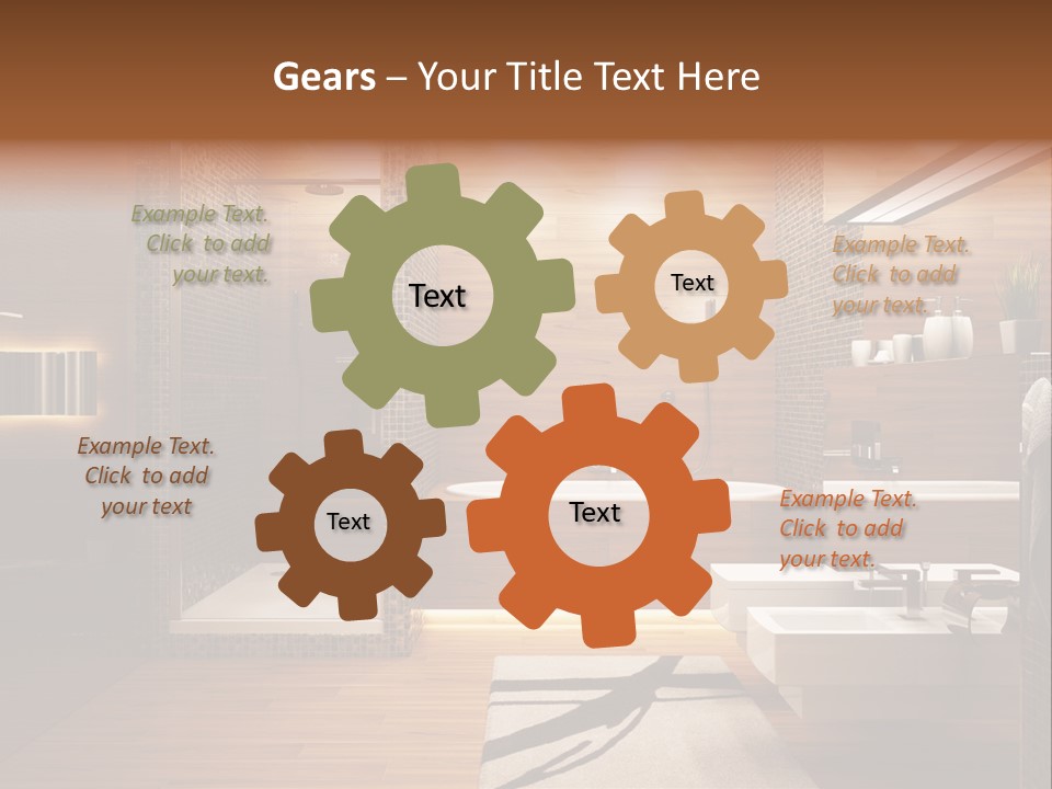 Tiled Floor Soul PowerPoint Template