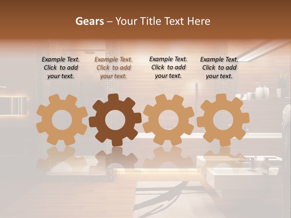 Tiled Floor Soul PowerPoint Template