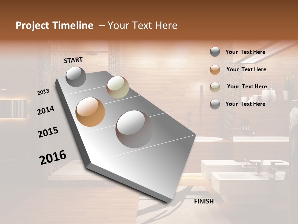Tiled Floor Soul PowerPoint Template