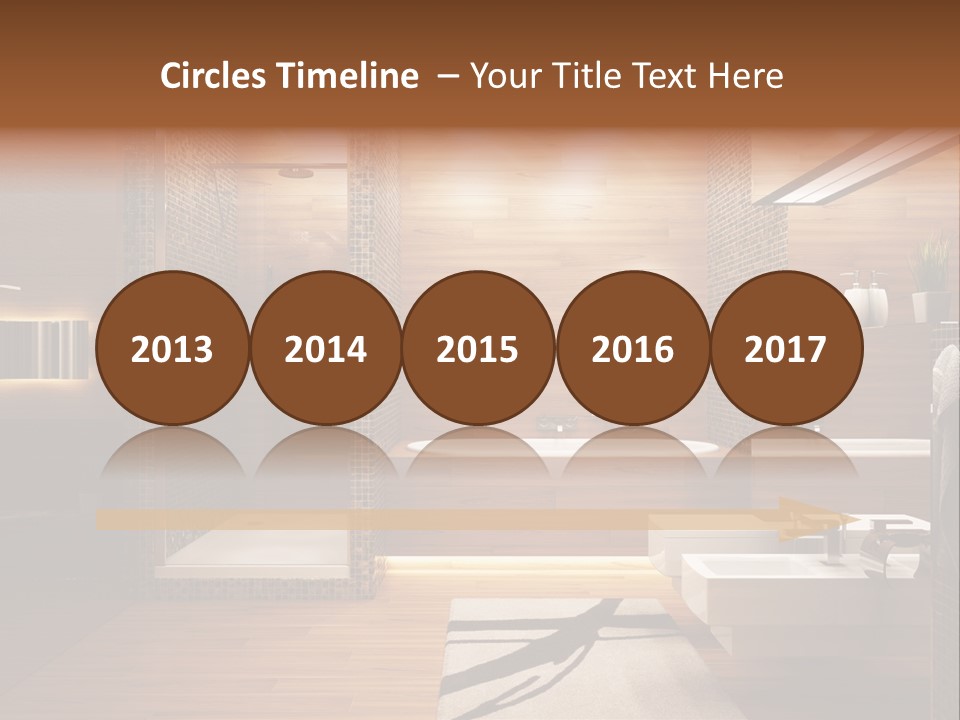 Tiled Floor Soul PowerPoint Template