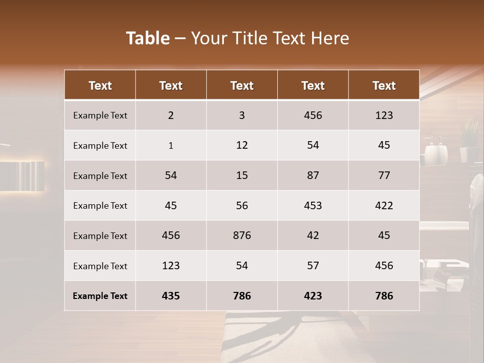 Tiled Floor Soul PowerPoint Template