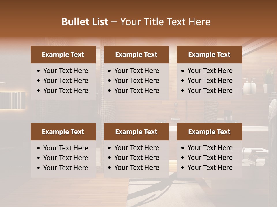 Tiled Floor Soul PowerPoint Template