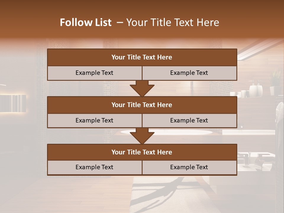 Tiled Floor Soul PowerPoint Template