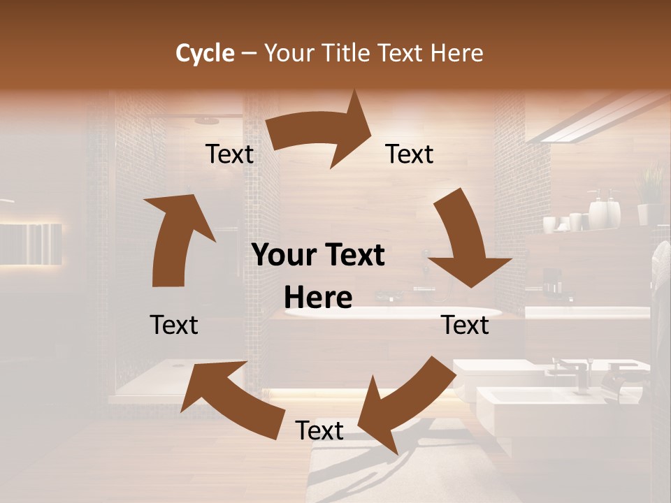 Tiled Floor Soul PowerPoint Template