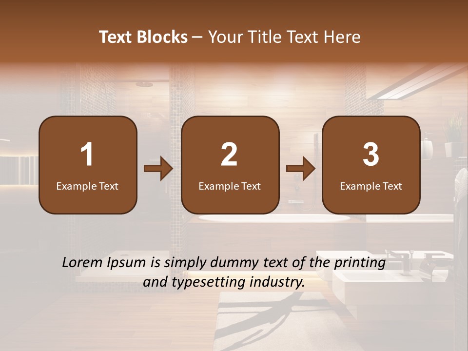 Tiled Floor Soul PowerPoint Template