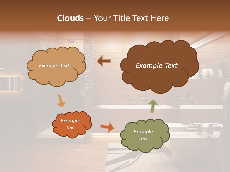 Tiled Floor Soul PowerPoint Template