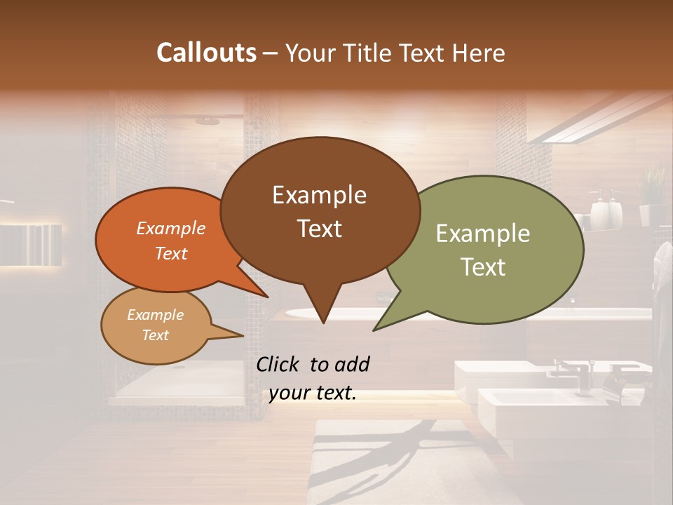 Tiled Floor Soul PowerPoint Template