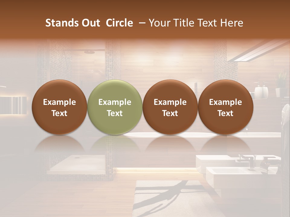 Tiled Floor Soul PowerPoint Template