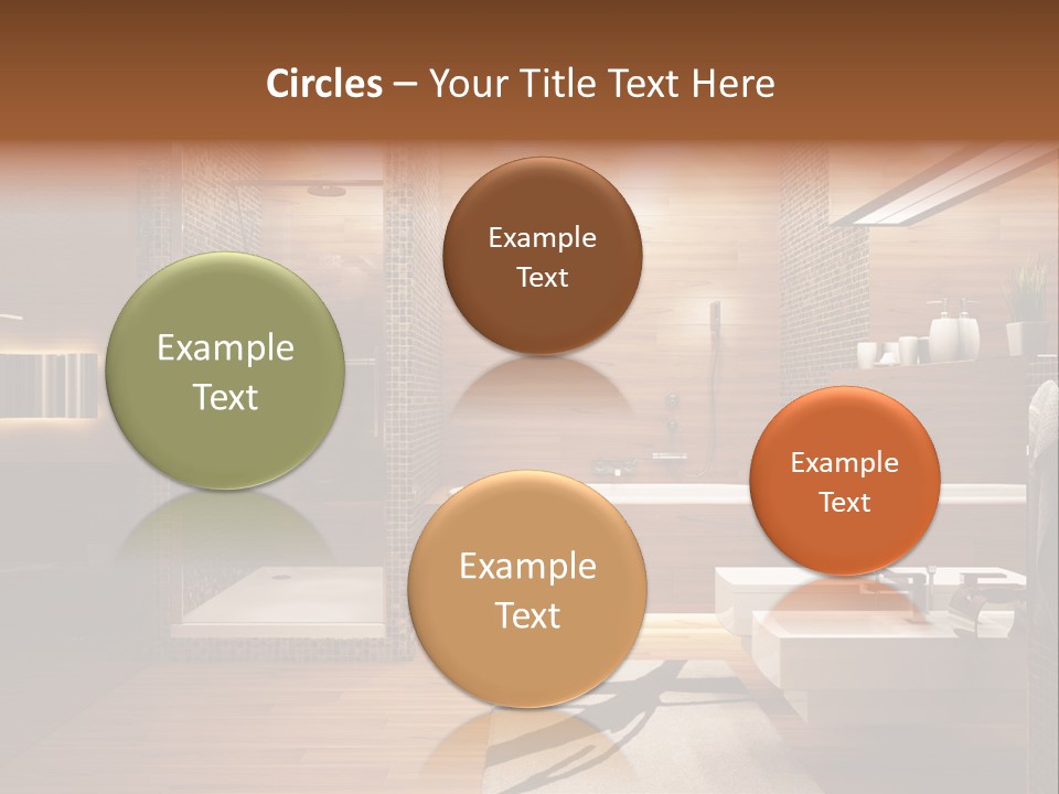 Tiled Floor Soul PowerPoint Template