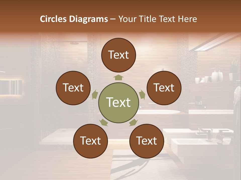 Tiled Floor Soul PowerPoint Template