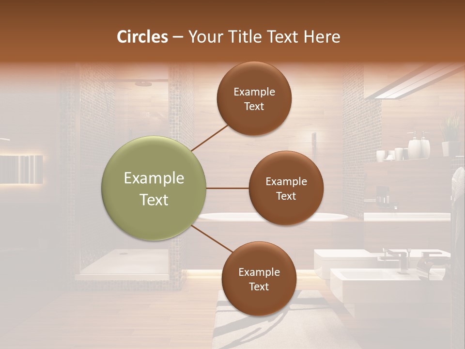 Tiled Floor Soul PowerPoint Template