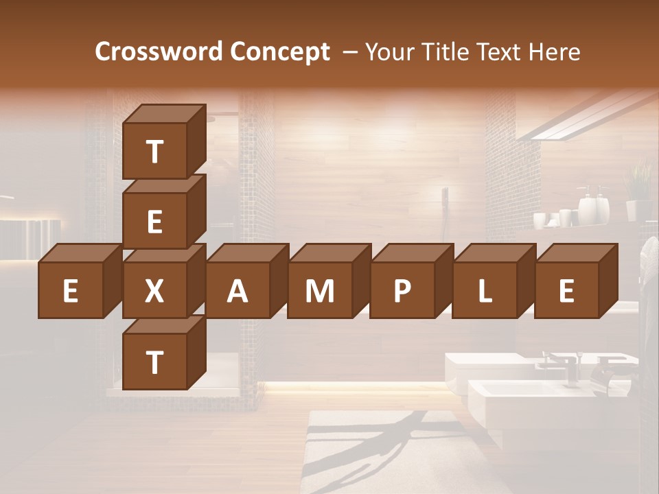 Tiled Floor Soul PowerPoint Template