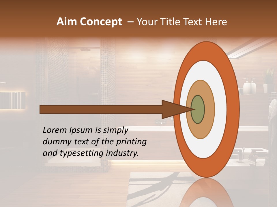 Tiled Floor Soul PowerPoint Template