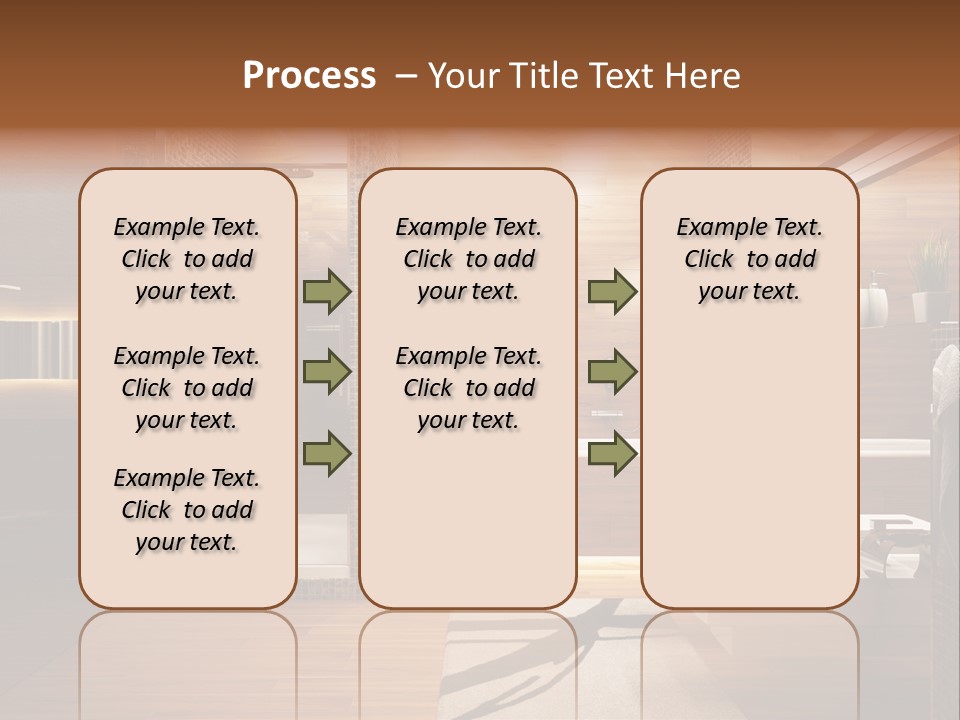 Tiled Floor Soul PowerPoint Template