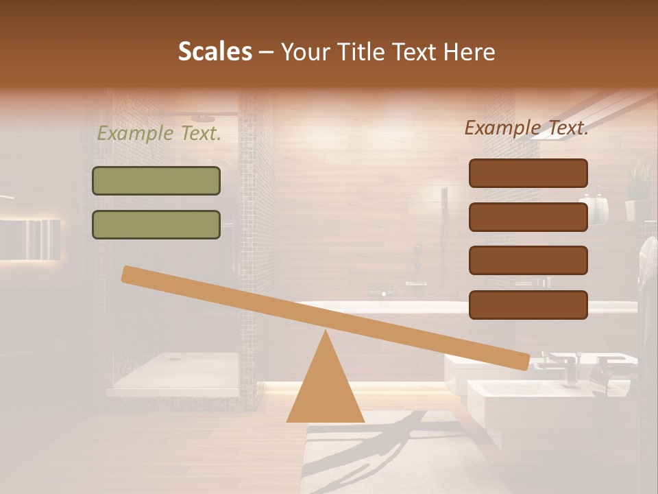 Tiled Floor Soul PowerPoint Template