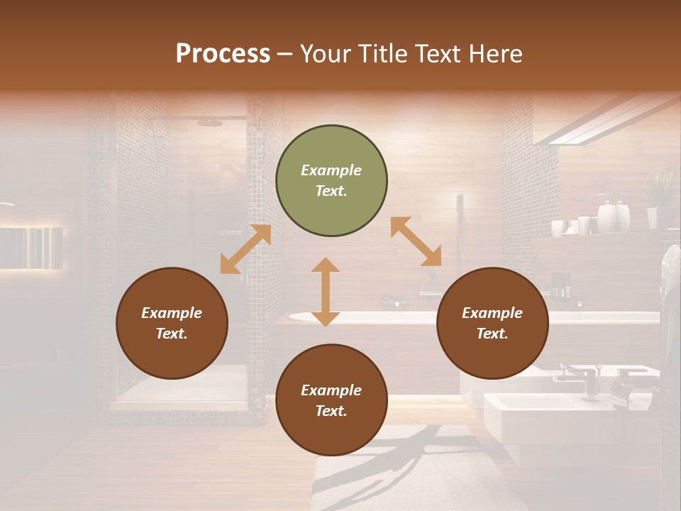 Tiled Floor Soul PowerPoint Template