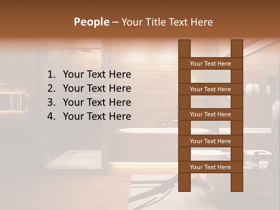 Tiled Floor Soul PowerPoint Template