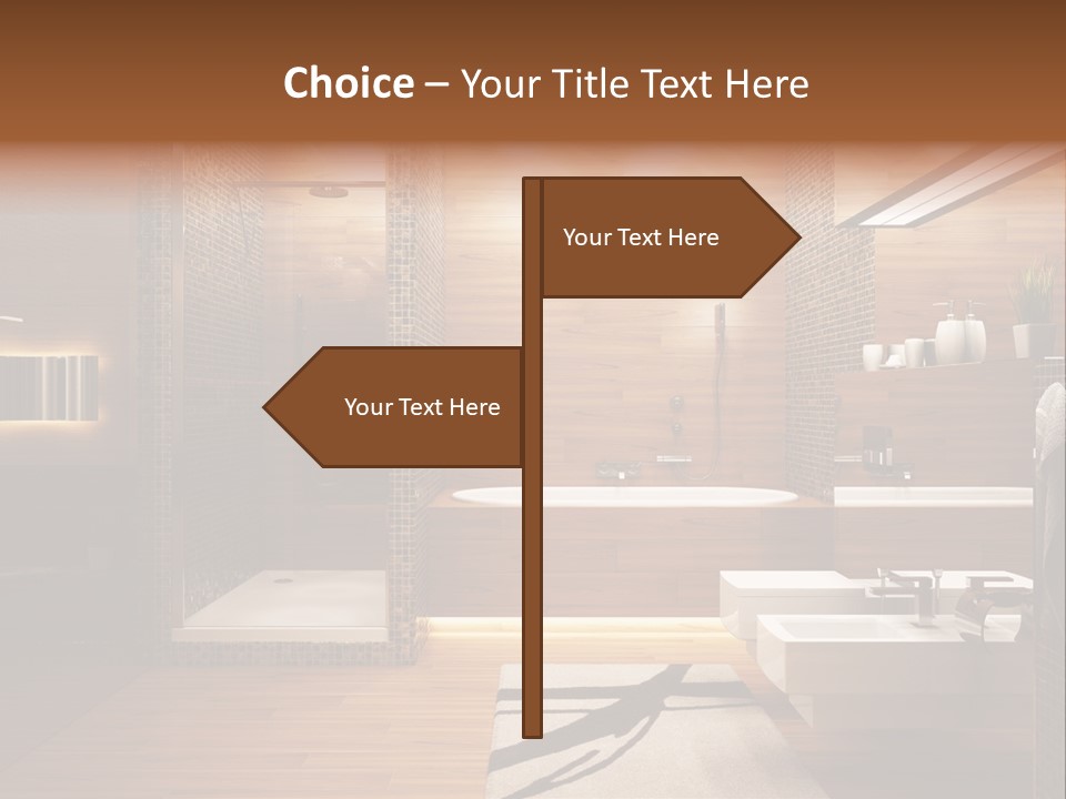 Tiled Floor Soul PowerPoint Template