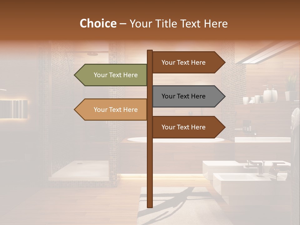 Tiled Floor Soul PowerPoint Template