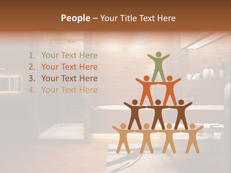 Tiled Floor Soul PowerPoint Template