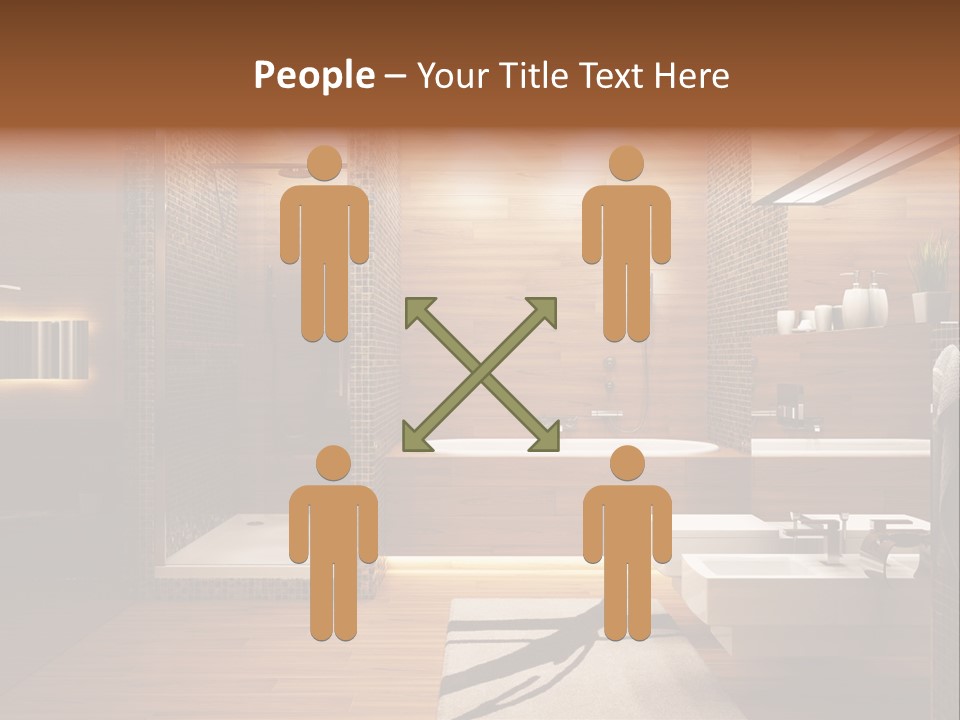 Tiled Floor Soul PowerPoint Template