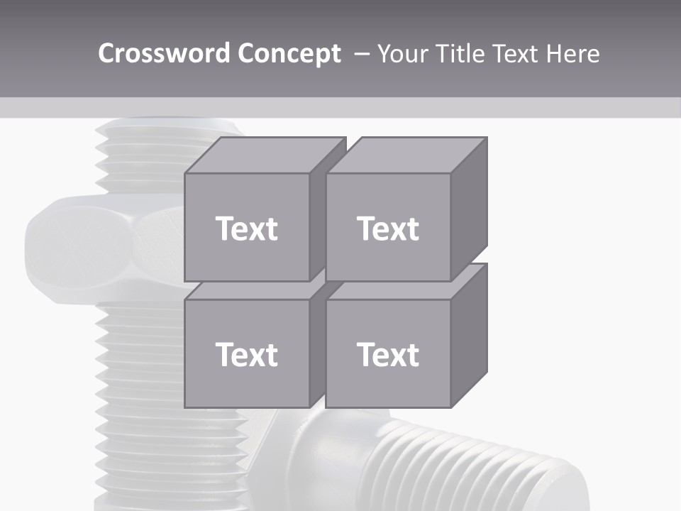 Concept Hardware Tighten PowerPoint Template