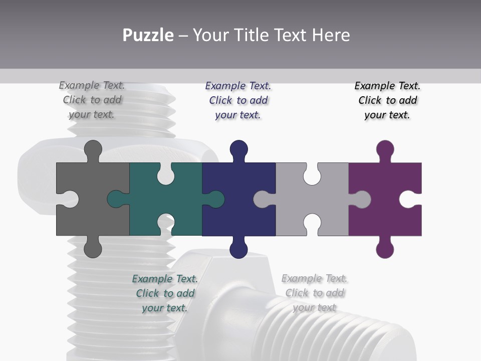 Concept Hardware Tighten PowerPoint Template
