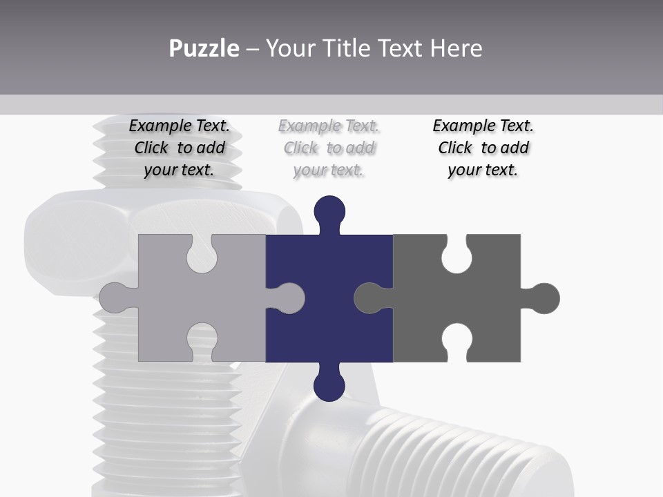 Concept Hardware Tighten PowerPoint Template