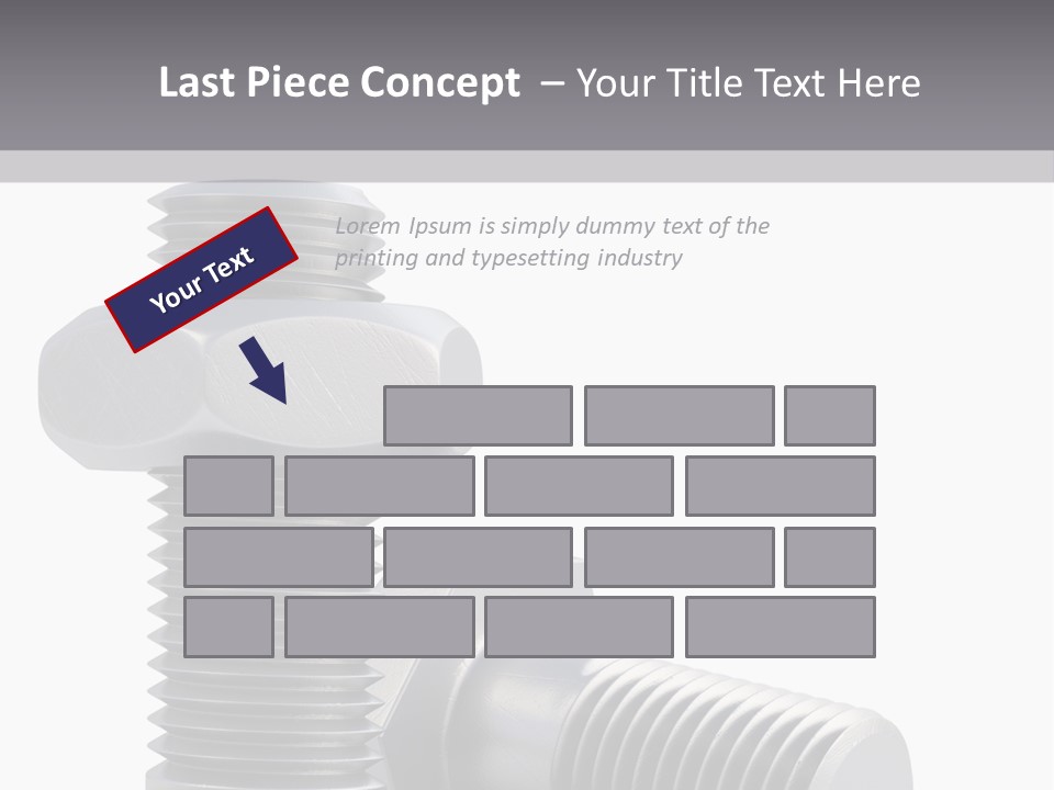 Concept Hardware Tighten PowerPoint Template